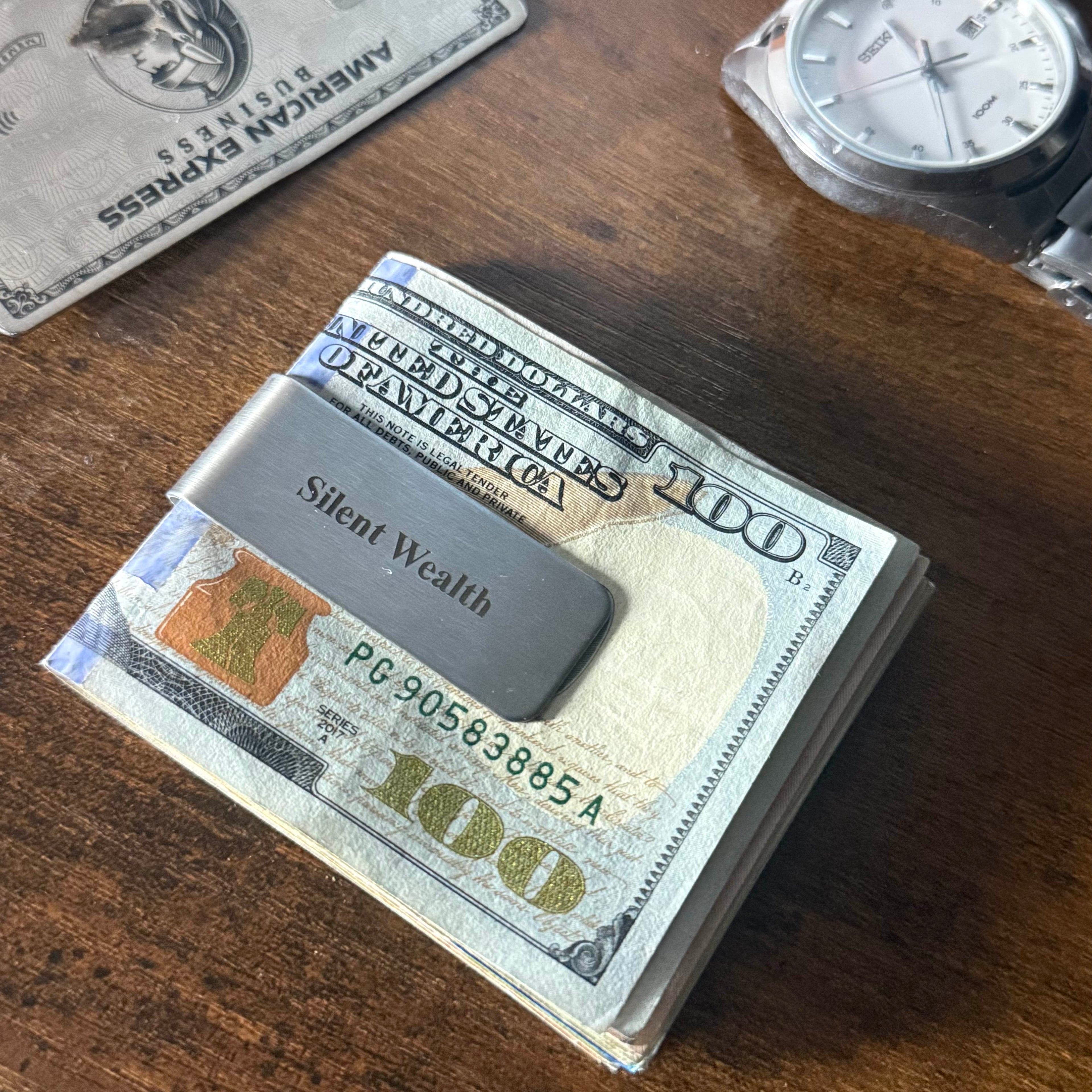 Motivational Money Clips - Stainless Steel