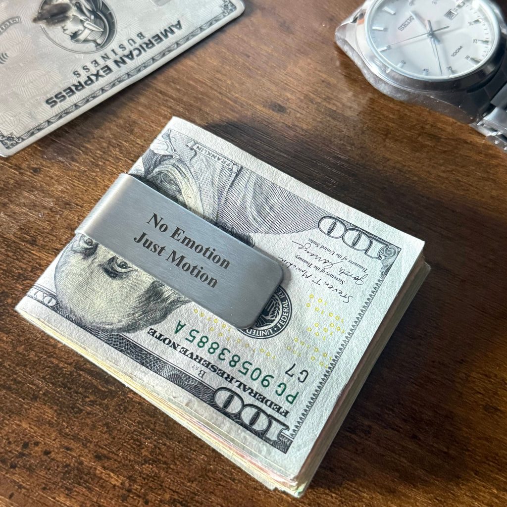 Motivational Money Clips - Stainless Steel