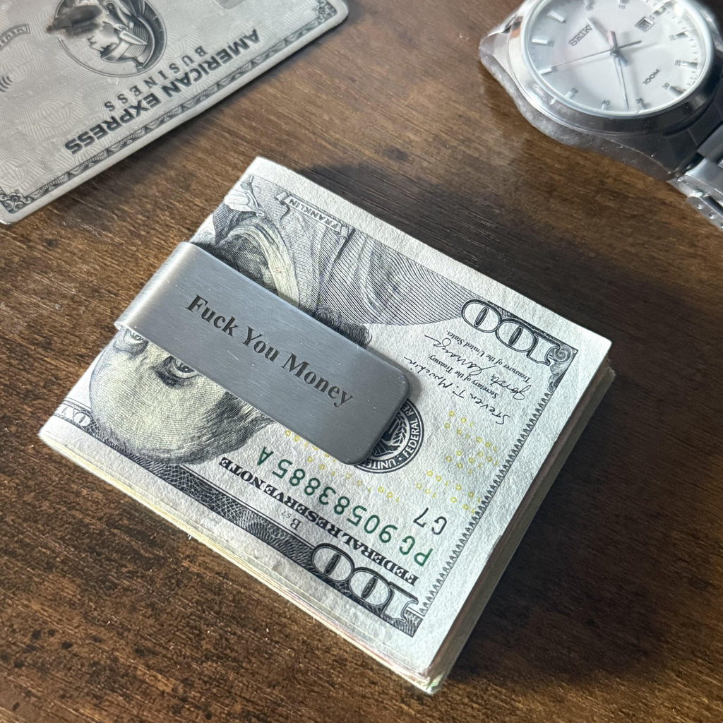Motivational Money Clips - Stainless Steel