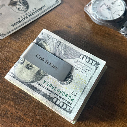 Motivational Money Clips - Stainless Steel