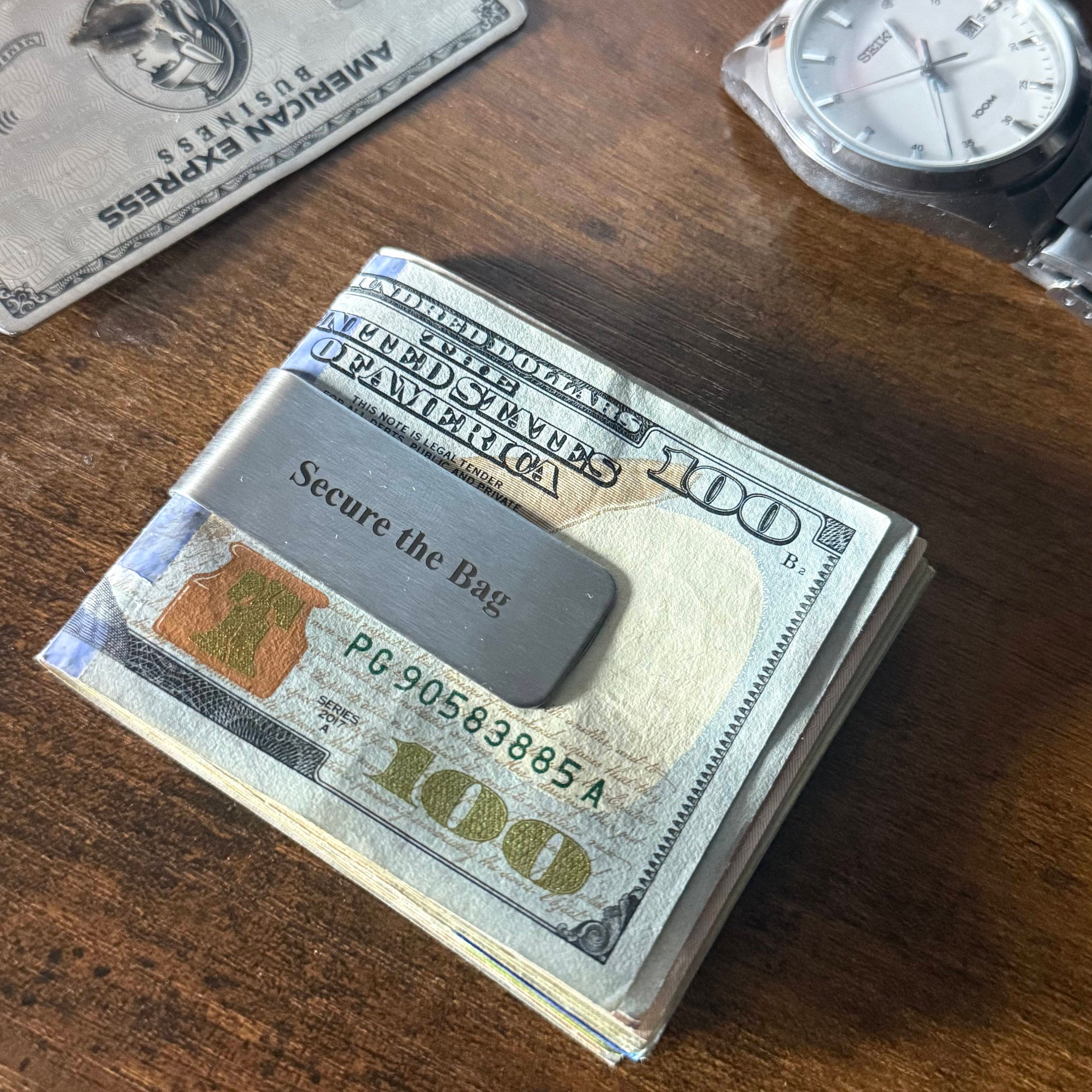 Motivational Money Clips - Stainless Steel